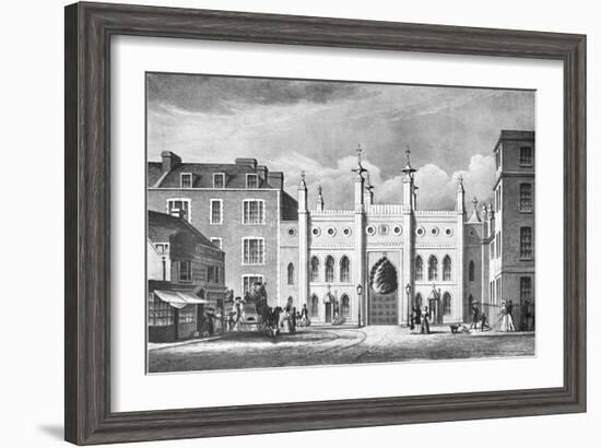 'The South Gate, 1832', (1939)-Unknown-Framed Giclee Print