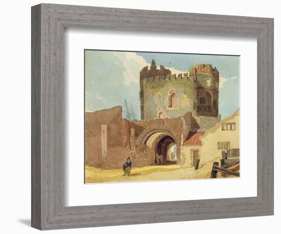 The South Gate, Great Yarmouth, Norfolk-John Sell Cotman-Framed Giclee Print