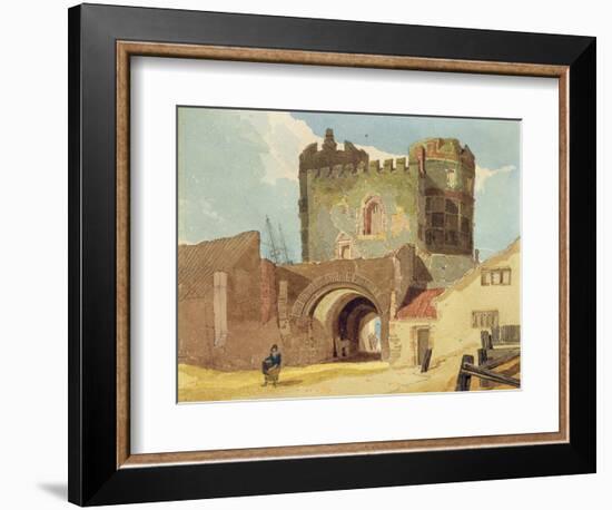 The South Gate, Great Yarmouth, Norfolk-John Sell Cotman-Framed Giclee Print