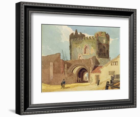 The South Gate, Great Yarmouth, Norfolk-John Sell Cotman-Framed Giclee Print