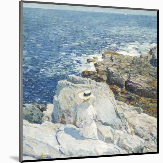 The South Ledges, Appledore, 1913-Childe Hassam-Mounted Art Print