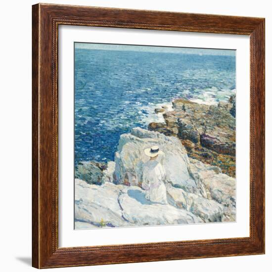 The South Ledges, Appledore, 1913-Childe Hassam-Framed Giclee Print