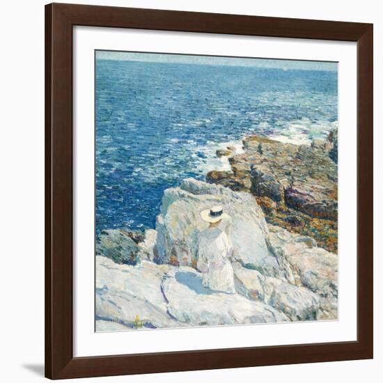 The South Ledges, Appledore, 1913-Childe Hassam-Framed Giclee Print