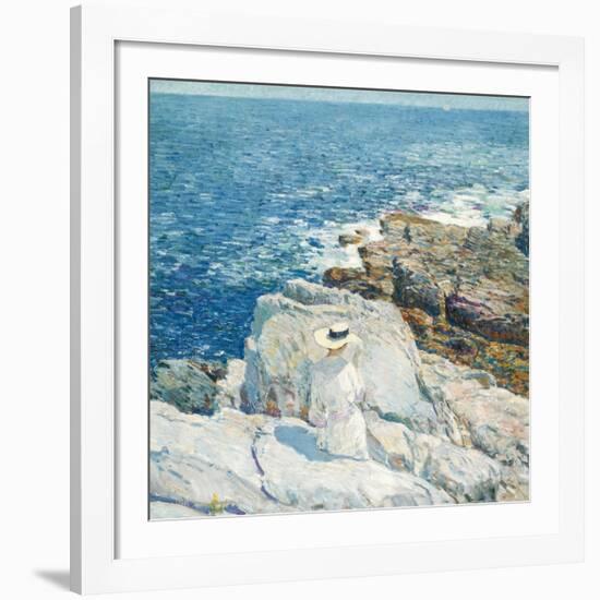 The South Ledges, Appledore, 1913-Childe Hassam-Framed Giclee Print