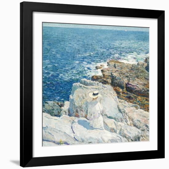 The South Ledges, Appledore, 1913-Childe Hassam-Framed Giclee Print