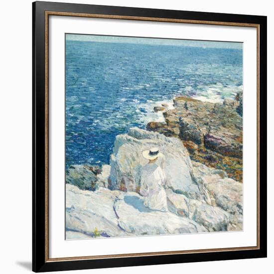 The South Ledges, Appledore, 1913-Childe Hassam-Framed Giclee Print