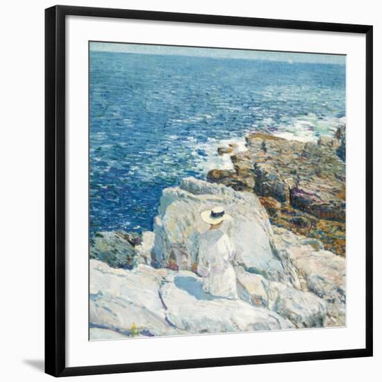 The South Ledges, Appledore, 1913-Childe Hassam-Framed Giclee Print