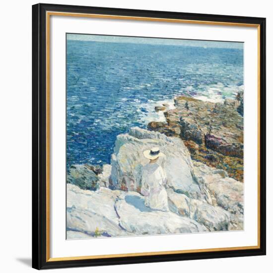 The South Ledges, Appledore, 1913-Childe Hassam-Framed Giclee Print