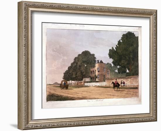 The South Lodge at the Ranger's House, Greenwich, London, 1812-Paul Sandby-Framed Giclee Print