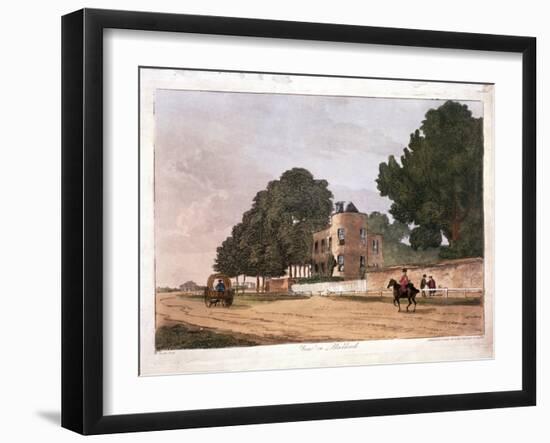 The South Lodge at the Ranger's House, Greenwich, London, 1812-Paul Sandby-Framed Giclee Print