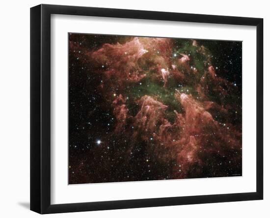 The South Pillar Region of the Star-Forming Region Called the Carina Nebula-Stocktrek Images-Framed Photographic Print