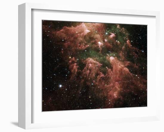 The South Pillar Region of the Star-Forming Region Called the Carina Nebula-Stocktrek Images-Framed Photographic Print