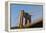 The south tower of the iconic Brooklyn Bridge, New York City, New York-Greg Probst-Framed Premier Image Canvas