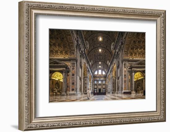 The South Transept of St. Peter's Basilica-Cahir Davitt-Framed Photographic Print