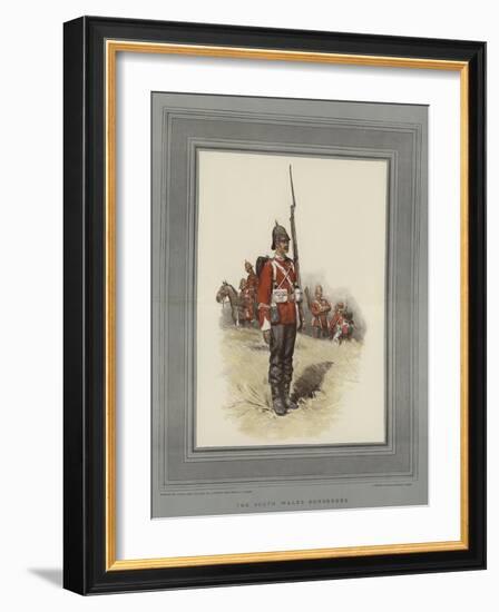 The South Wales Borderers-Charles Edwin Fripp-Framed Giclee Print