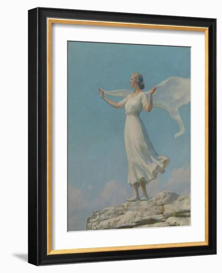 The South Wind-Charles Courtney Curran-Framed Premium Giclee Print