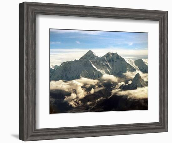 The Southern Face of Mount Everest-null-Framed Premium Photographic Print