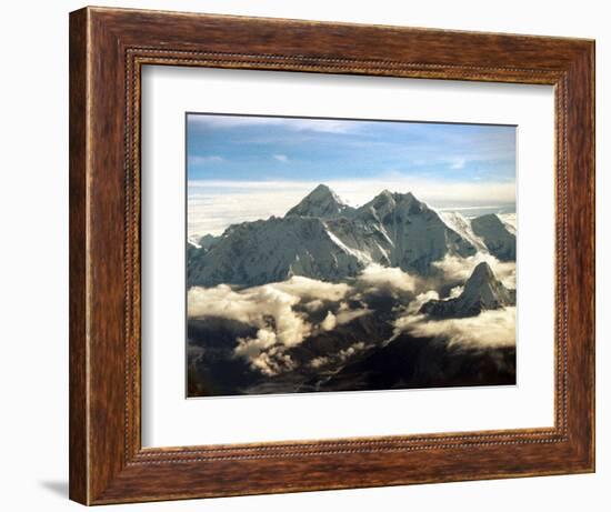 The Southern Face of Mount Everest-null-Framed Premium Photographic Print