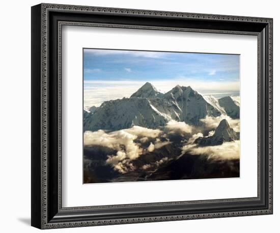 The Southern Face of Mount Everest-null-Framed Premium Photographic Print