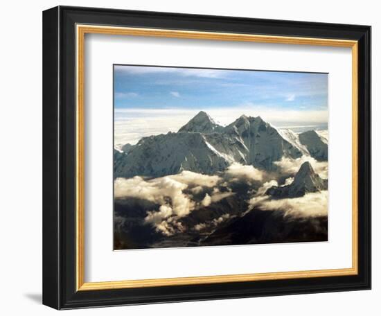 The Southern Face of Mount Everest-null-Framed Premium Photographic Print