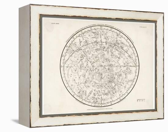 The Southern Hemisphere with Its Zodiac Signs-null-Framed Stretched Canvas