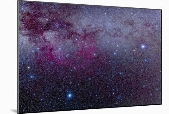 The Southern Milky Way and the Extensive Gum Nebula Complex-Stocktrek Images-Mounted Photographic Print