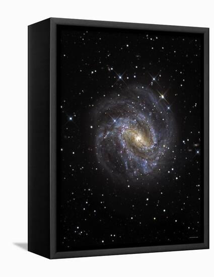 The Southern Pinwheel Galaxy-Stocktrek Images-Framed Premier Image Canvas