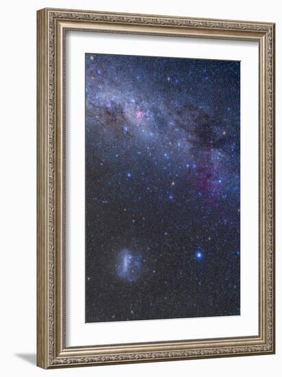 The Southern Sky and Milky Way from Canopus Up to the Carina Nebula-Stocktrek Images-Framed Photographic Print