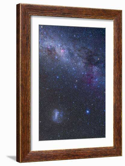 The Southern Sky and Milky Way from Canopus Up to the Carina Nebula-Stocktrek Images-Framed Photographic Print