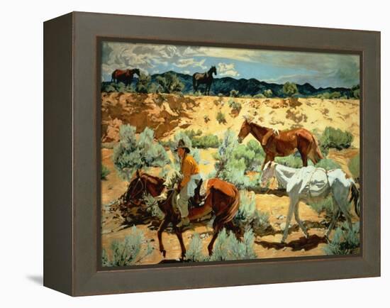 The Southwest-Walter Ufer-Framed Premier Image Canvas