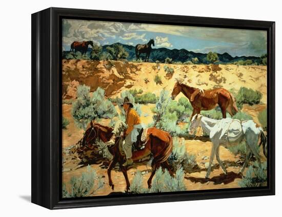 The Southwest-Walter Ufer-Framed Premier Image Canvas