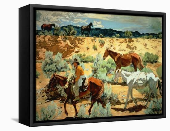 The Southwest-Walter Ufer-Framed Premier Image Canvas