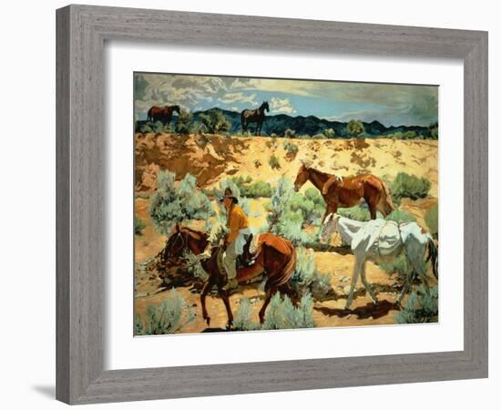 The Southwest-Walter Ufer-Framed Giclee Print