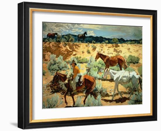 The Southwest-Walter Ufer-Framed Giclee Print