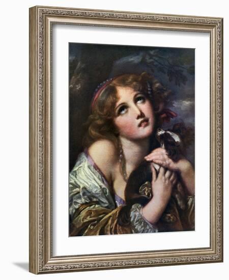 The Souvenir (Fidelit), C1787-1789-Jean-Baptiste Greuze-Framed Giclee Print