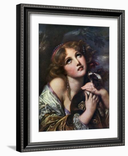 The Souvenir (Fidelit), C1787-1789-Jean-Baptiste Greuze-Framed Giclee Print