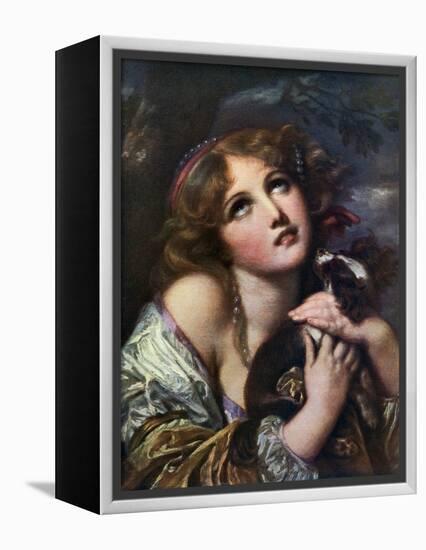 The Souvenir (Fidelit), C1787-1789-Jean-Baptiste Greuze-Framed Premier Image Canvas