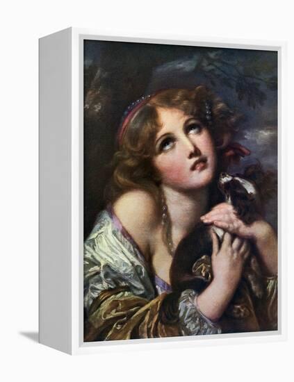 The Souvenir (Fidelit), C1787-1789-Jean-Baptiste Greuze-Framed Premier Image Canvas