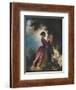 'The Souvenir (Le chiffre d'amour)', c1775-80, (1911)-Jean-Honore Fragonard-Framed Giclee Print