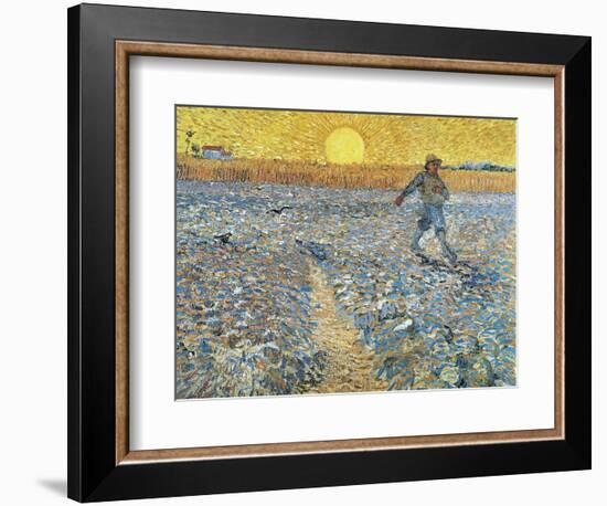 The Sower, 1888-Vincent van Gogh-Framed Giclee Print