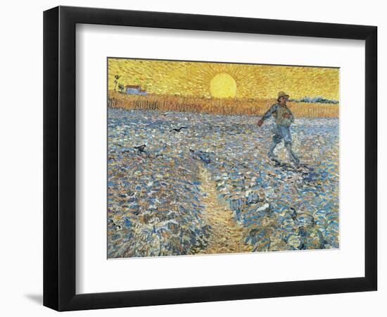 The Sower, 1888-Vincent van Gogh-Framed Giclee Print