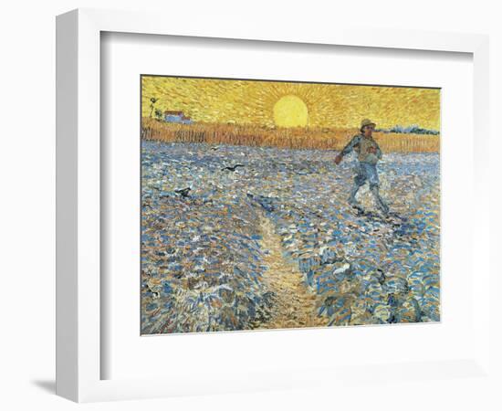 The Sower, 1888-Vincent van Gogh-Framed Giclee Print