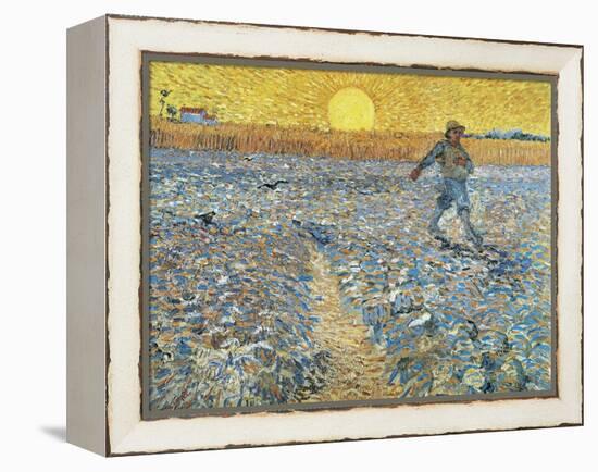 The Sower, 1888-Vincent van Gogh-Framed Premier Image Canvas