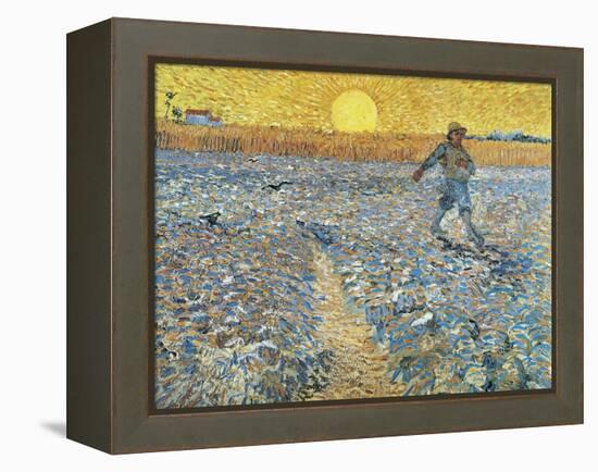 The Sower, 1888-Vincent van Gogh-Framed Premier Image Canvas