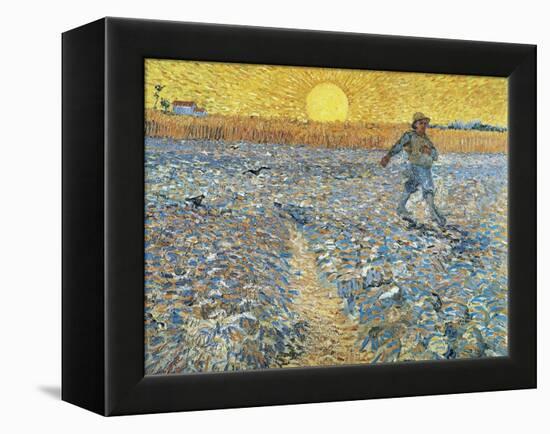The Sower, 1888-Vincent van Gogh-Framed Premier Image Canvas