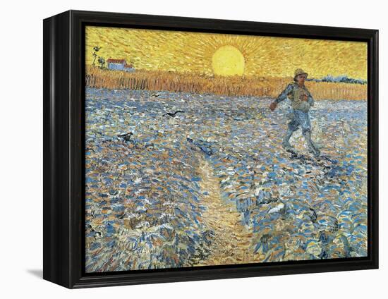 The Sower, 1888-Vincent van Gogh-Framed Premier Image Canvas