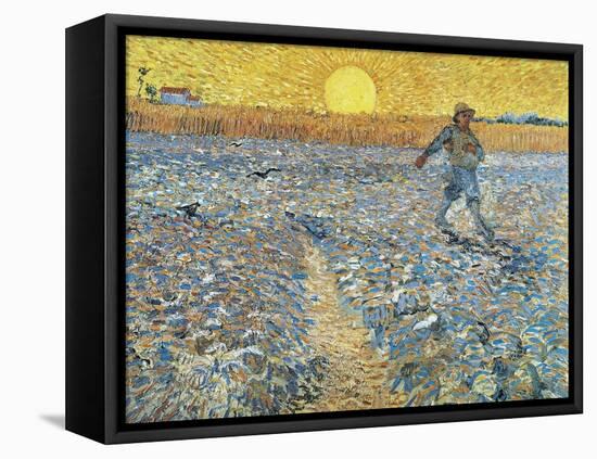 The Sower, 1888-Vincent van Gogh-Framed Premier Image Canvas