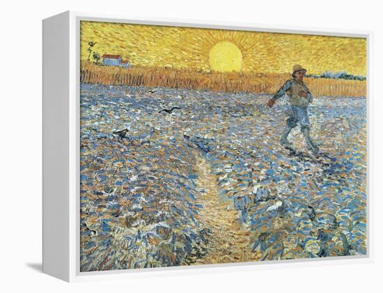 The Sower, 1888-Vincent van Gogh-Framed Premier Image Canvas