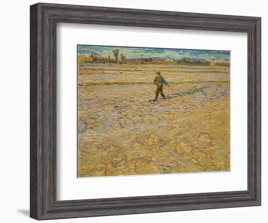 The Sower, 1888-Vincent van Gogh-Framed Giclee Print