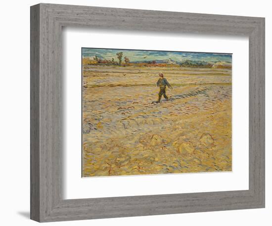 The Sower, 1888-Vincent van Gogh-Framed Giclee Print